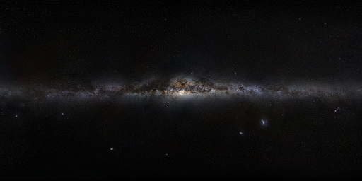 A texture showing the Milky Way Galaxy.